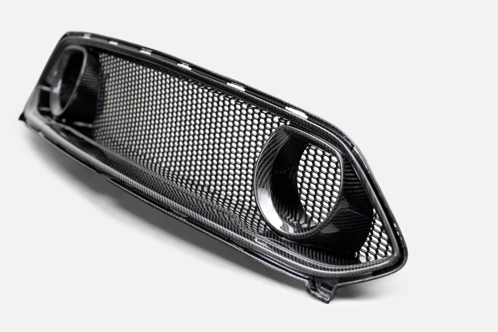 Anderson Composites 2021-2023 Ford Mustang Mach 1 Carbon Fiber Upper Grille - AC-UG21FDMUM1