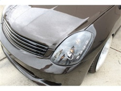 Spyder Infiniti G35 03-04 4DR Projector Halogen - LED Halo DRL Blk High H4 PRO-YD-IG35034D-DRL-BK SPYDER