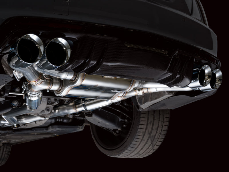 AWE 22-26 Cadillac CT5-V Blackwing SwitchPath Exhaust - Chrome Silver Tips