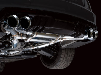 AWE 22-26 Cadillac CT5-V Blackwing SwitchPath Exhaust - Chrome Silver Tips