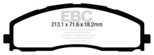 Load image into Gallery viewer, EBC Ultimax2 Front Brake Pads - UD1680