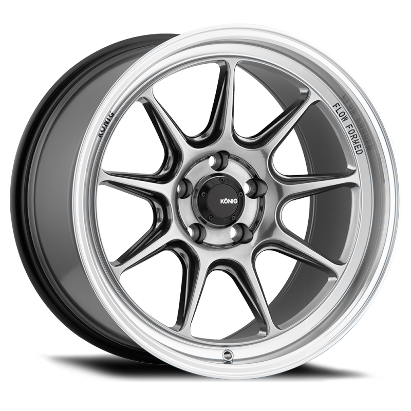 Konig Countergram 18x10.5B 5x120 ET25 Hyper Chrome / Machined Lip