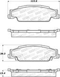 StopTech Premium Ceramic Brake Pads - 308.09220