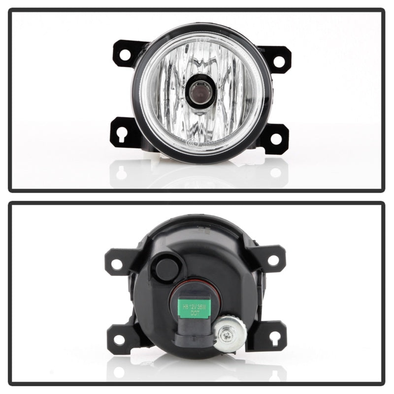 Spyder Honda Odyssey 2018-2020 OEM Fog Light W/OEM Style Switch - H8 (Included) - Clear SPYDER