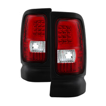 Load image into Gallery viewer, xTune Dodge Ram 1500 94-01 Tail Lights - Light Bar LED - Black ALT-ON-DRAM94V3-LBLED-RC SPYDER