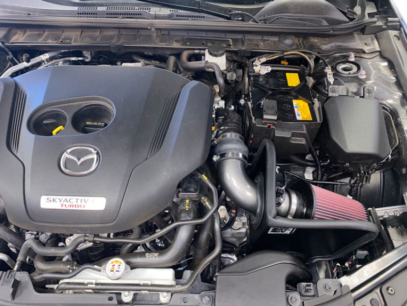 K&N 2021 Mazda 3 2.5L Turbo L4 Silver Typhoon Intake K&N Engineering