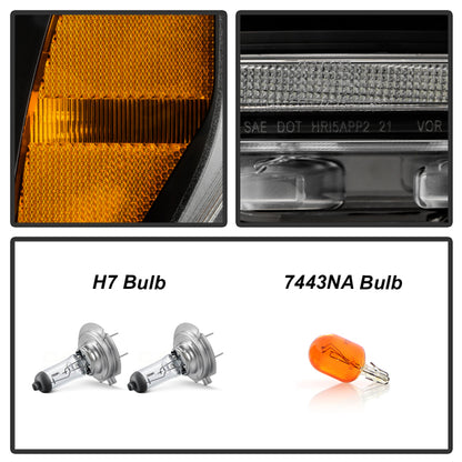 Spyder Signature 20-21 Ford F150 (Halogen Model) Proj. Headlights - Black (PRO-YD-FF15021HALSI-BK) SPYDER