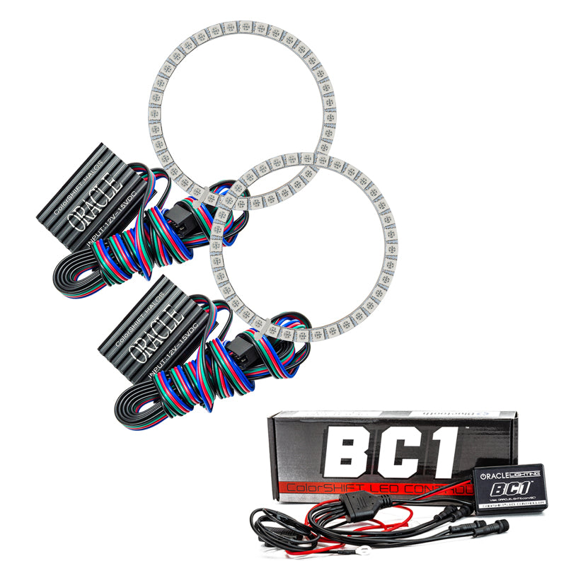 Oracle Ford Fusion 10-11 Halo Kit - ColorSHIFT w/ BC1 Controller ORACLE Lighting