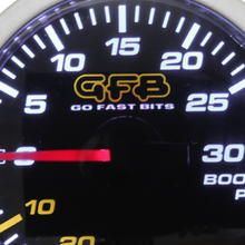 Load image into Gallery viewer, GFB 52mm Boost Gauge 30psi