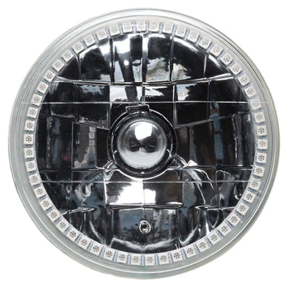 ORACLE PRE-INSTALLED 7" H6024/PAR56 SEALED BEAM HALO - Amber Halo ORACLE Lighting