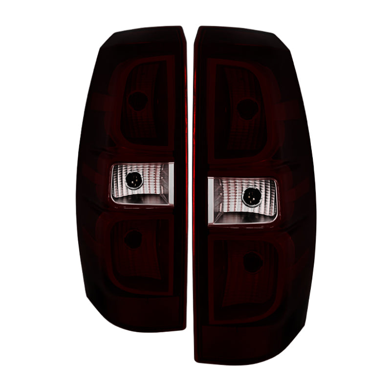 Xtune Chevy Avalanche 07-13 OE Style Tail Lights Red Smoked ALT-JH-CAVA07-OE-RSM SPYDER