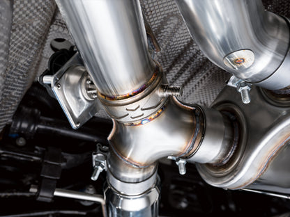 AWE 22-26 Cadillac CT5-V Blackwing SwitchPath Exhaust - Chrome Silver Tips