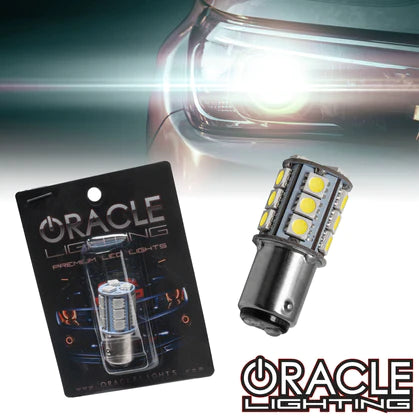 Oracle 1157 18 LED 3-Chip SMD Bulb (Single) 5107-003 - Red ORACLE Lighting