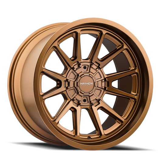 Mayhem 8116 Intrepid 20x9 / 8x180 BP / 0mm Offset / 124.1mm Hub Matte Bronze Wheel
