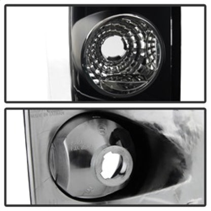 Spyder Ford F150 side 04-08 (Not Fit Heritage & SVT)Euro Tail Lights Blk ALT-YD-FF15004-BK SPYDER