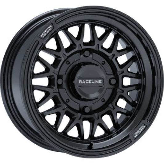 Raceline A13GB Omega 15x7in / 4x114.3 BP / 56mm Offset / 68mm Bore - Satin Black Wheel