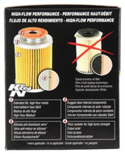 Load image into Gallery viewer, K&amp;N 3.74inch / 2.98 OD Performance Gold Oil Filter