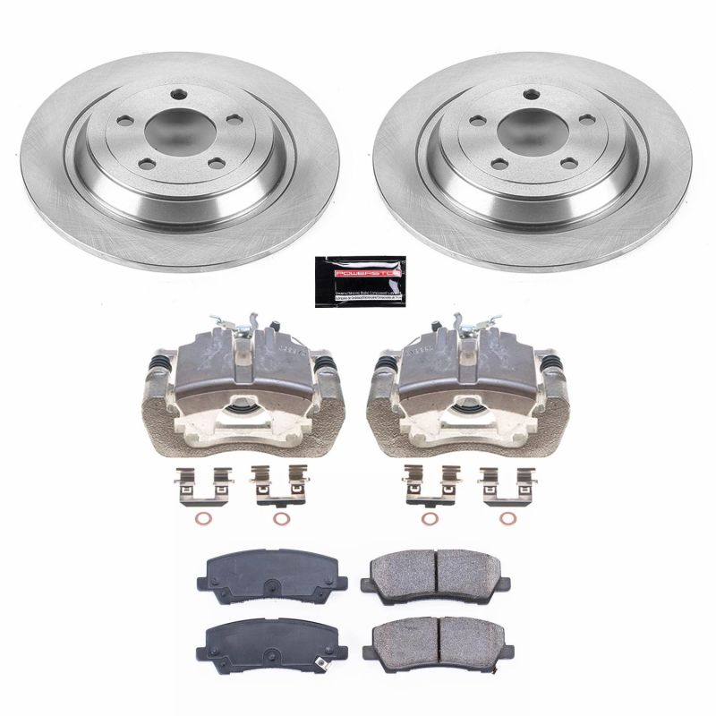 Power Stop 19-15 Ford Mustang Rear Autospecialty Brake Kit w/Calipers PowerStop