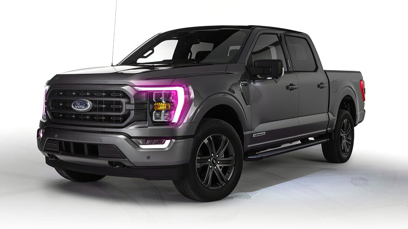 Oracle 21-22 Ford F-150 ColorSHIFT RGB+W Headlight DRL Upgrade Kit w/ Simple Controller ORACLE Lighting