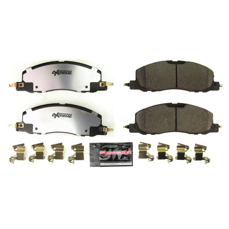 Power Stop 20-21 Ford Explorer Front Z36 Truck & Tow Brake Pads w/Hardware PowerStop