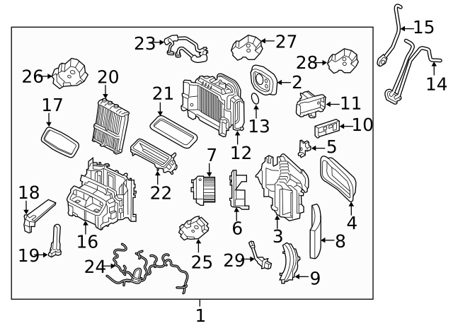 OEM Volvo Air Filter - Volvo (31434971) X1