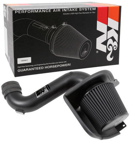 K&N 07-10 GMC Sierra 2500/3500 6.6L V8 Blackhawk Performance Intake Kit K&N Engineering