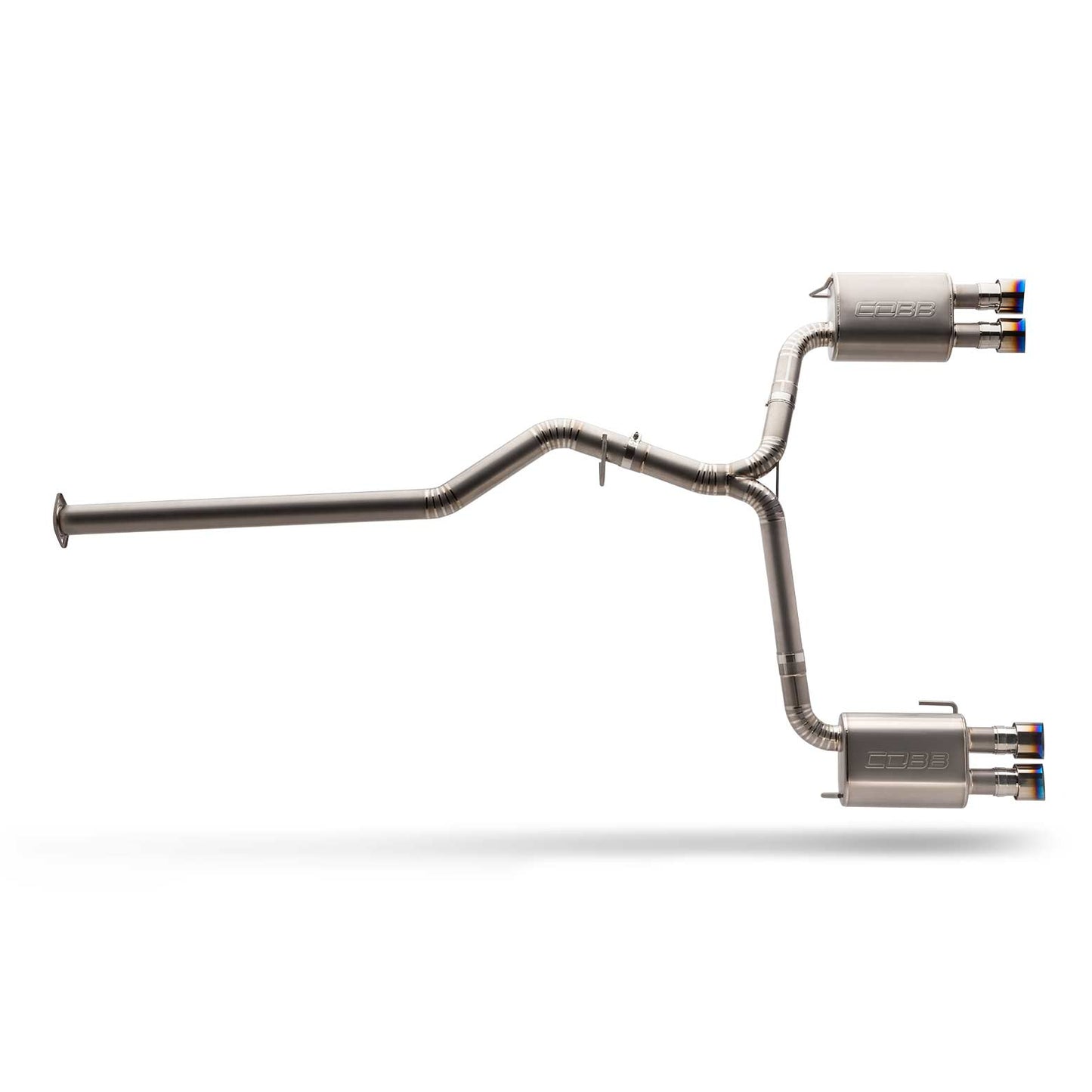 Cobb 22–24 Subaru WRX Titanium Catback Exhaust (Burnt Ti Tips) (516160)