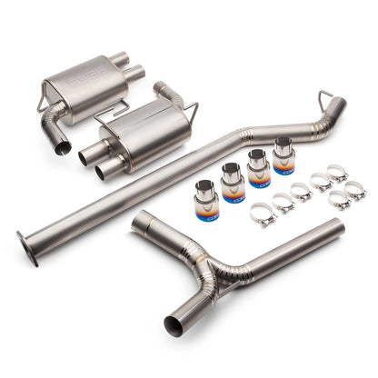 Cobb 22–24 Subaru WRX Titanium Catback Exhaust (Burnt Ti Tips) (516160)