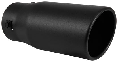 Spectre Exhaust Tip 3-1/2in. OD / Slant - Black Spectre