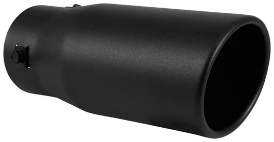 Spectre Exhaust Tip 3-1/2in. OD / Slant - Black Spectre