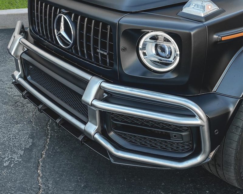 VR Aero 2019+ Mercedes G63 AMG Carbon Fiber Front Lip Spoiler Vivid Racing