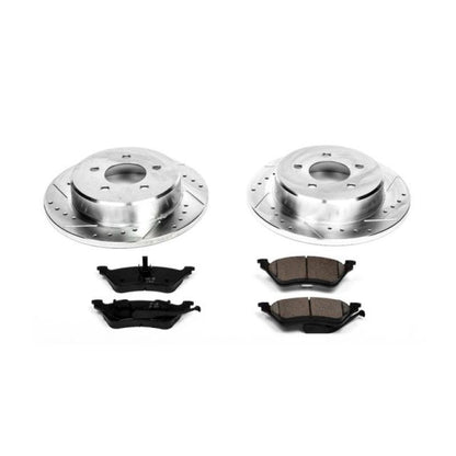 Power Stop 01-07 Chrysler Town & Country Rear Z23 Evolution Sport Brake Kit PowerStop