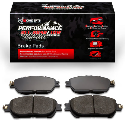 R1 04-15 Toyota Tacoma Front Off-Road/Tow Brake Pads