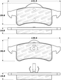 StopTech Premium Ceramic Brake Pads - 308.07910