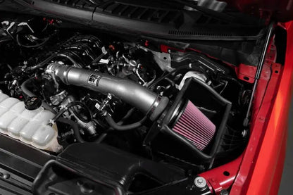 K&N 18-24 Ford F150 3.3L V6 Performance Air Intake System w/ Red Air Filter K&N Engineering