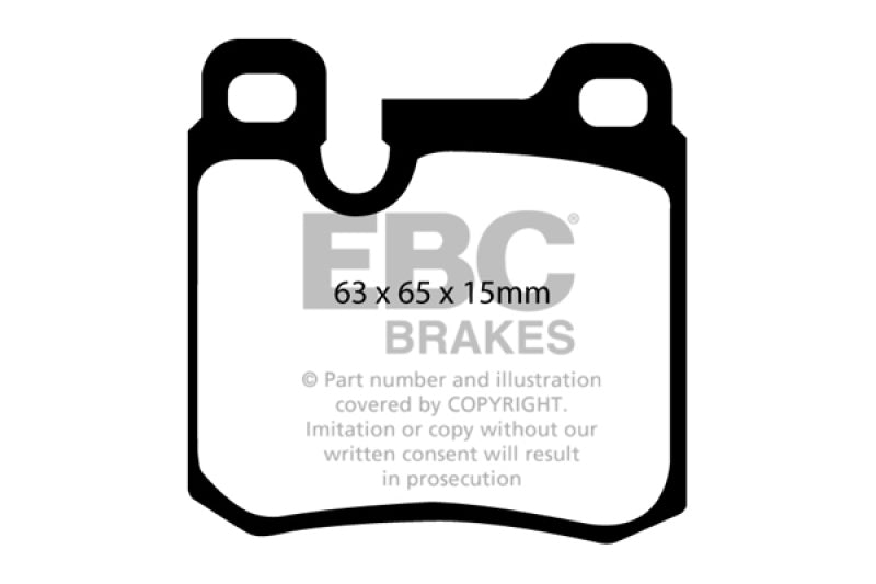 EBC BlueStuff Rear Brake Pads - DP5996NDX EBC