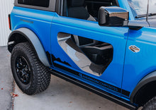 Load image into Gallery viewer, Anderson Composites 2021 - 2024 Ford Bronco Fiberglass Halo Doors With Carbon Fiber Inserts (2-door) - AC-DD21FDBR2D-HA-PC