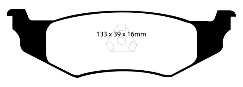 EBC RedStuff Rear Brake Pads - DP31066C EBC