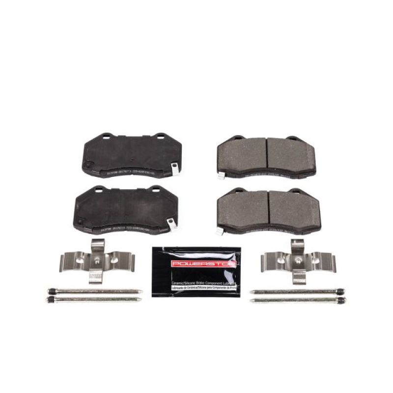 Power Stop 17-18 Fiat 124 Spider Front Z23 Evolution Sport Brake Pads w/Hardware PowerStop