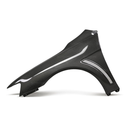 Seibon FF0809MITEVOX Carbon Fiber Fenders for 2008–2015 Mitsubishi Lancer EVO X