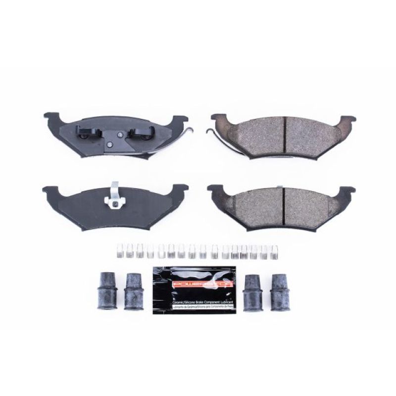 Power Stop 97-00 Chrysler Town & Country Rear Z23 Evolution Sport Brake Pads w/Hardware PowerStop