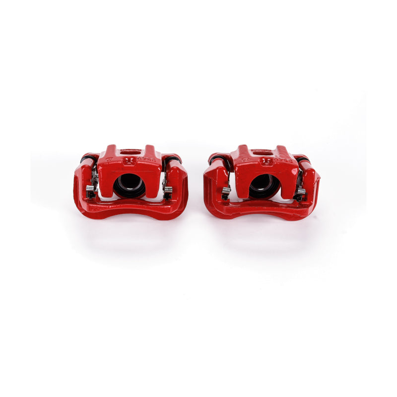 Power Stop 04-07 Toyota Highlander Rear Red Calipers w/Brackets - Pair PowerStop