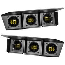 Load image into Gallery viewer, ORACLE Lighting 21-22 Ford Bronco Triple LED Fog Light Kit for Steel Bumper - Yellow