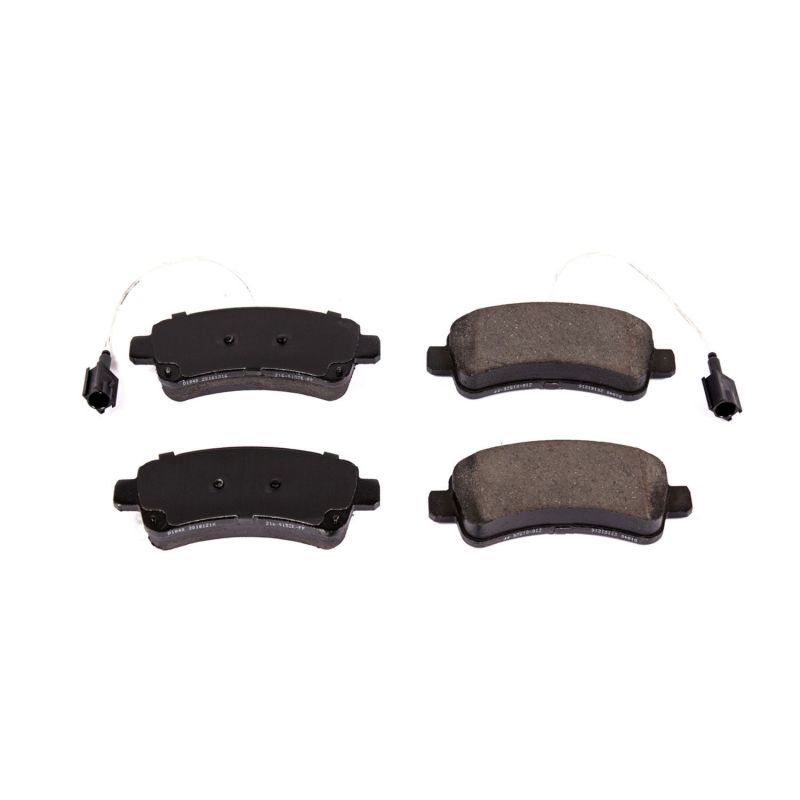 Power Stop 2019 Ram ProMaster 1500 Rear Z16 Evolution Ceramic Brake Pads PowerStop