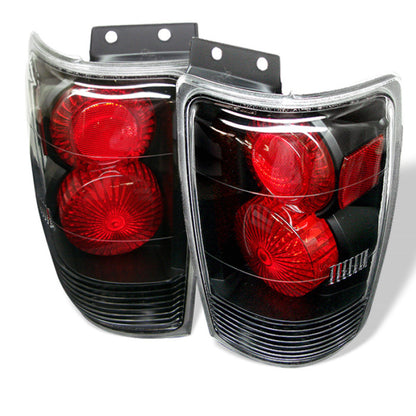 Spyder Ford Expedition 97-02 Euro Style Tail Lights Black ALT-YD-FE97-BK SPYDER