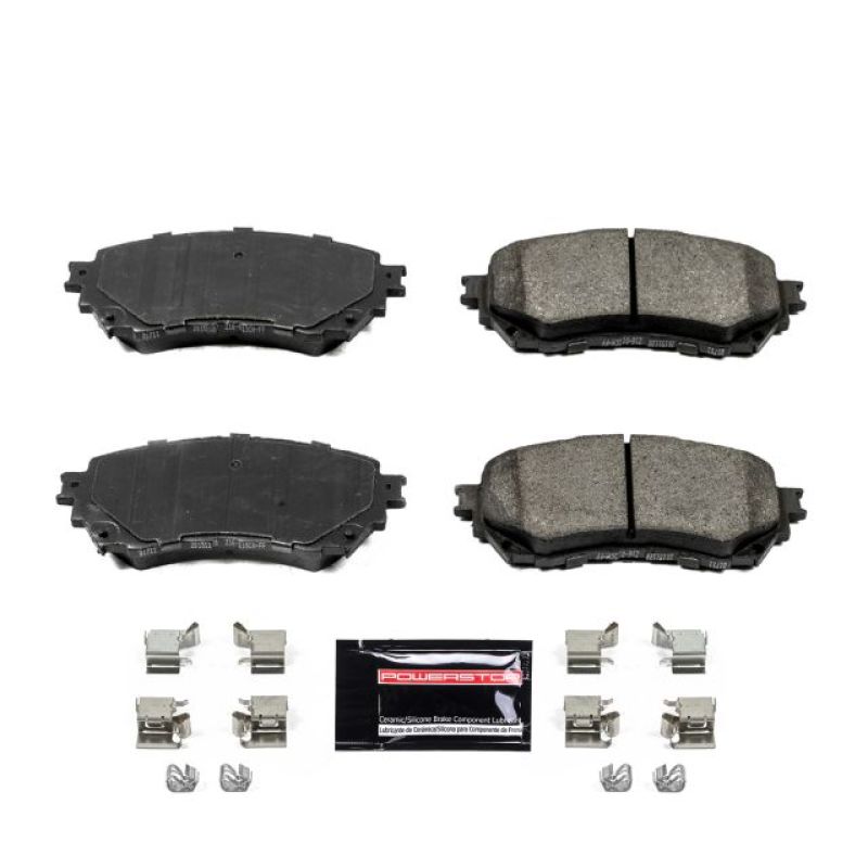 Power Stop 14-19 Mazda 6 Front Z23 Evolution Sport Brake Pads w/Hardware PowerStop