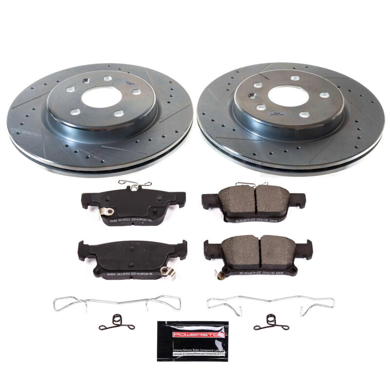 Power Stop 19-20 Buick Envision Rear Z23 Evolution Brake Kit PowerStop