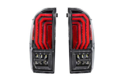 XB LED Tail Lights: Toyota Tacoma (16-23 / Clear Lens / Set)