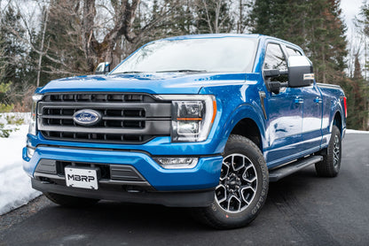 MBRP 3" Cat-Back 2.5 Inch Dual Split Rear Exhaust System, 2021-2023 Ford F-150 Aluminized Steel MBRP