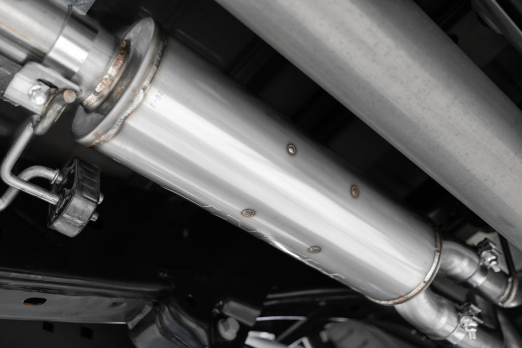 MBRP 3" Cat-Back 2.5 Inch Dual Split Rear Exhaust System, 2021-2023 Ford F-150 Aluminized Steel